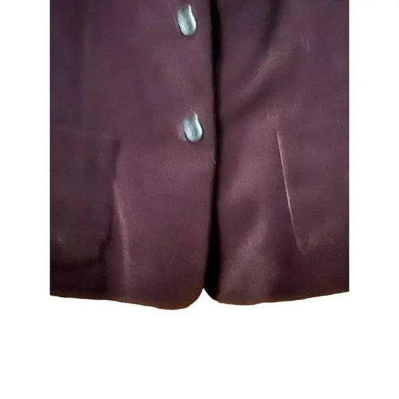 Pendleton Black Velvet Blazer Jacket Classic Career Business Professional - Picture 4 of 10